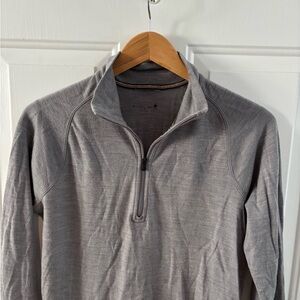 SMARTWOOL MEN'S MID 250 1/4 ZIP PULLOVER SW0SS603 Merino Wool MED